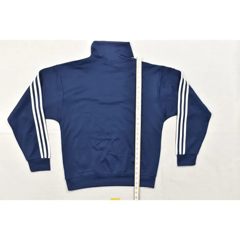 Adidas Originals Men's S Funnelneck TT Track Top Night Indigo Blue IZ4805 NWT